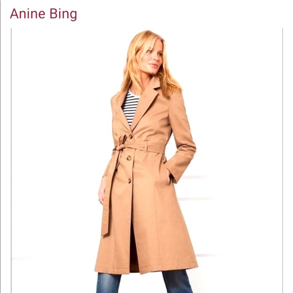 NWOT Anine Bing Modern Trench Coat